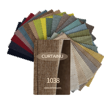 Linen Booklet 50% blackout Fabric 25 Colors  - 1038 Fabric